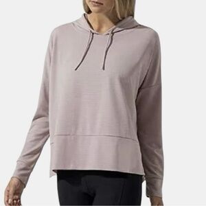 Mondetta Women's Long Sleeve Top - Light Pink Dusty Rose